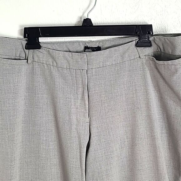 Worthington Curvy Fit Dress Pants, Light Gray or Silver, Size 18 - Picture 2 of 8